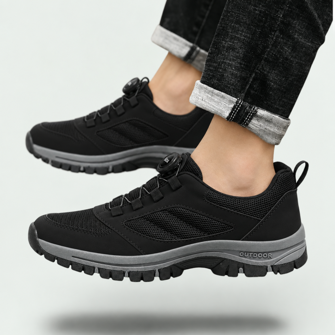 Claudio Suède Wandelschoenen met Draaisluiting