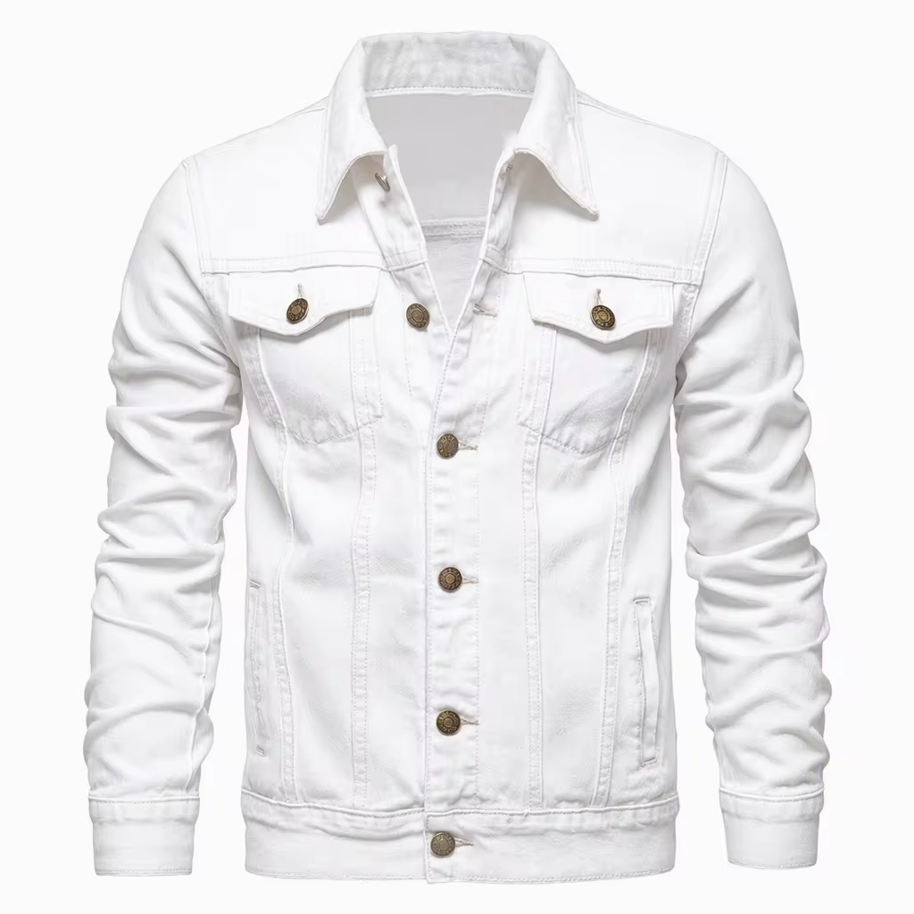 Senne Denim Spijkerjack - Wit