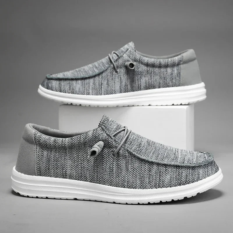 Salvatore Canvas Loafers – Tijdloze Klasse