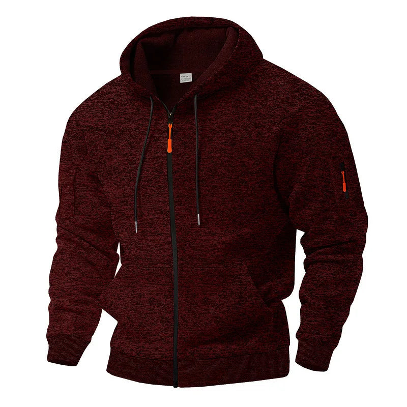 Luigi Fleece Rits Hoodie
