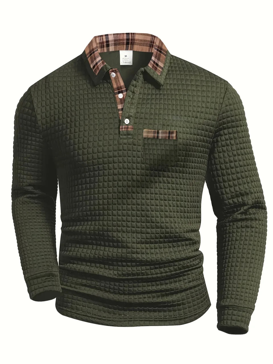 Kalani Structuur Polo – Verfijnd, Comfortabel & Karaktervol (1+1 GRATIS)