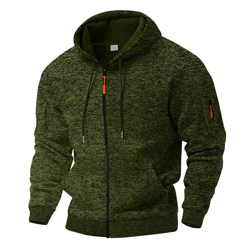 Luigi Fleece Rits Hoodie