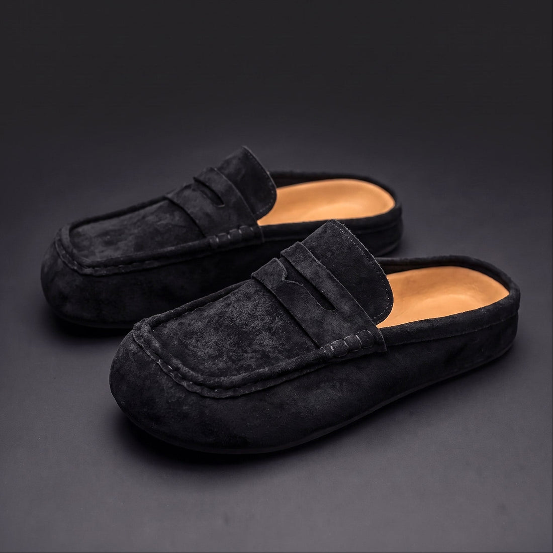 Elvano Suède Instaploafers