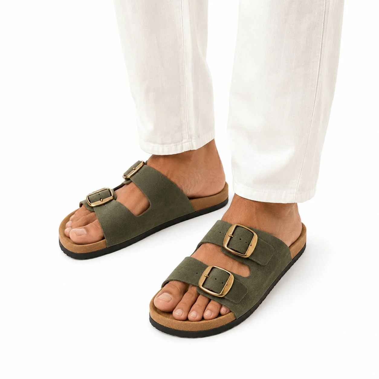 Serafino Comfort Sandalen – Verstelbaar, Comfortabel & Tijdloos