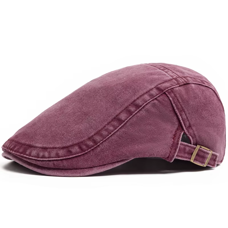 Milano Denim Flat Cap