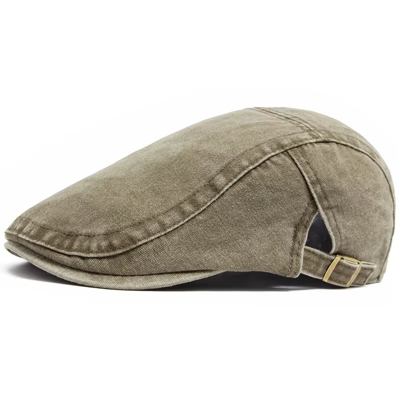Milano Denim Flat Cap