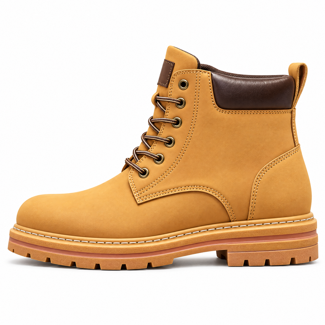 Ercole Hoge Veterschoenen met Profielzool