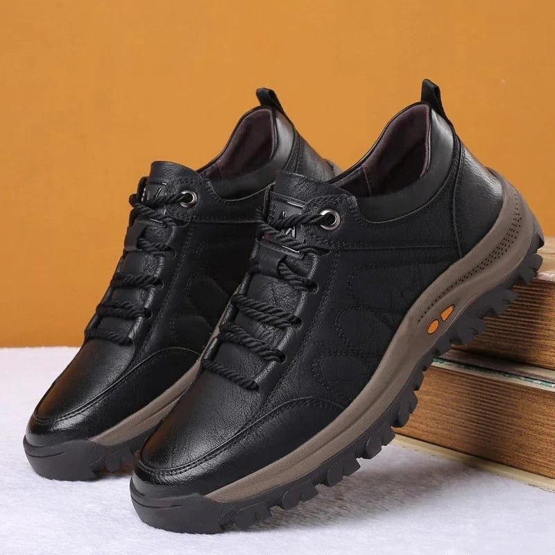Ennio Waterdichte Leren Wandelschoenen