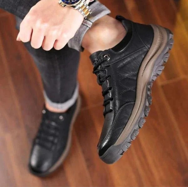Ennio Waterdichte Leren Wandelschoenen
