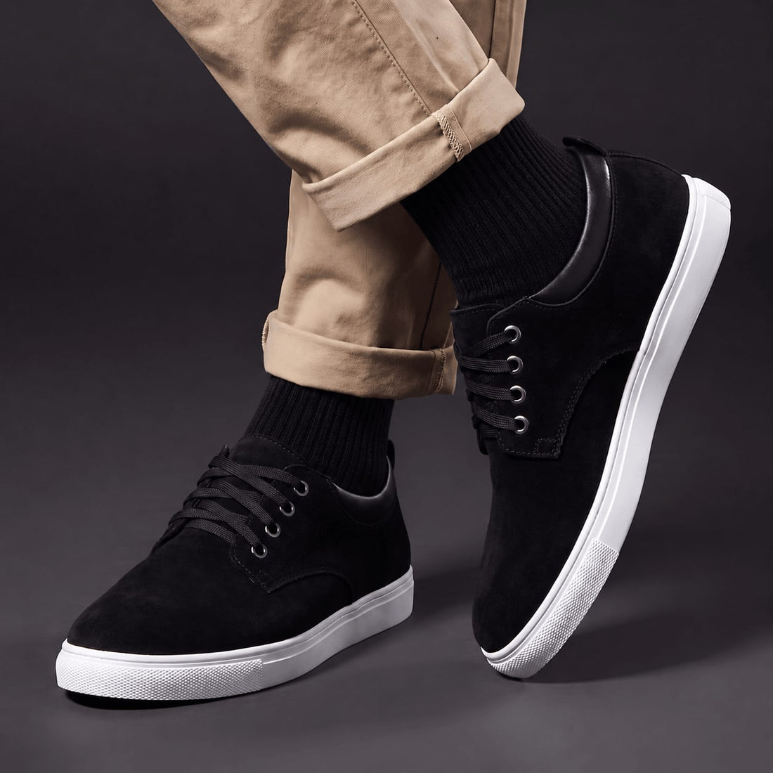 Tullio Suède Herensneakers