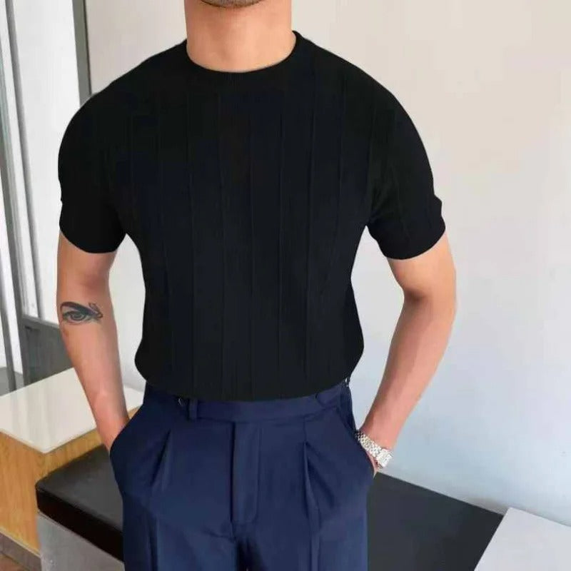 Sorello Structuur T-shirt