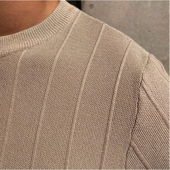 Sorello Structuur T-shirt