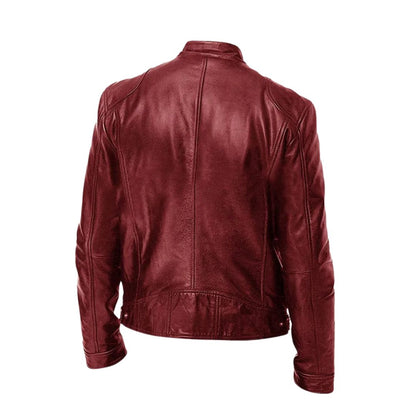 Montieri Leather Jacket – Stoer, Tijdloos & Verfijnd
