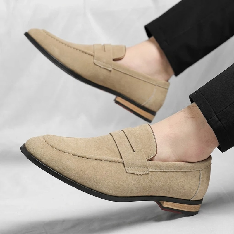 Sorevio Suede Loafers – Elegant, Tijdloos & Comfortabel