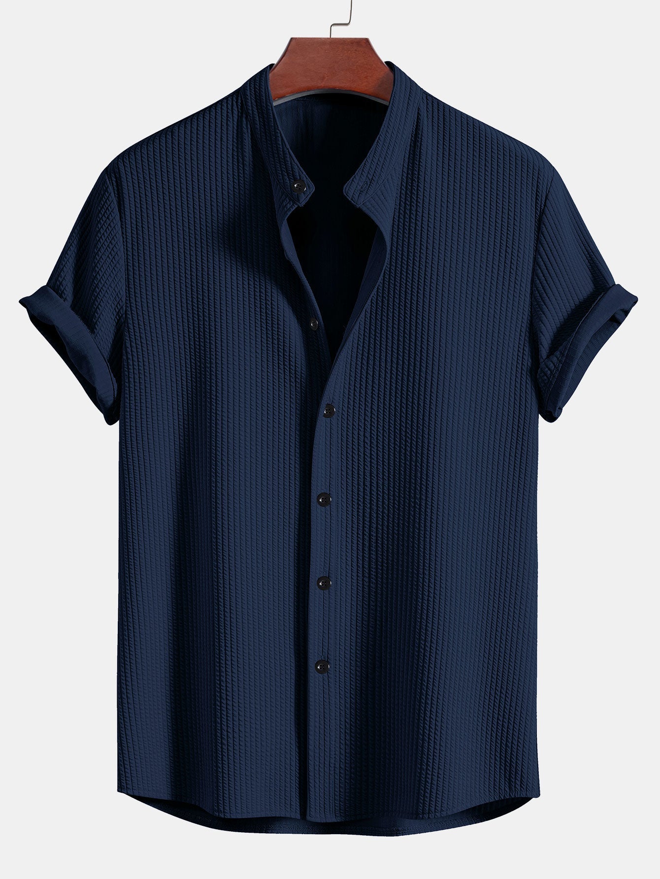 Alberto Rib Overhemd – Comfortabel & Tijdloos