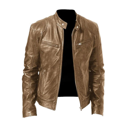 Montieri Leather Jacket – Stoer, Tijdloos & Verfijnd