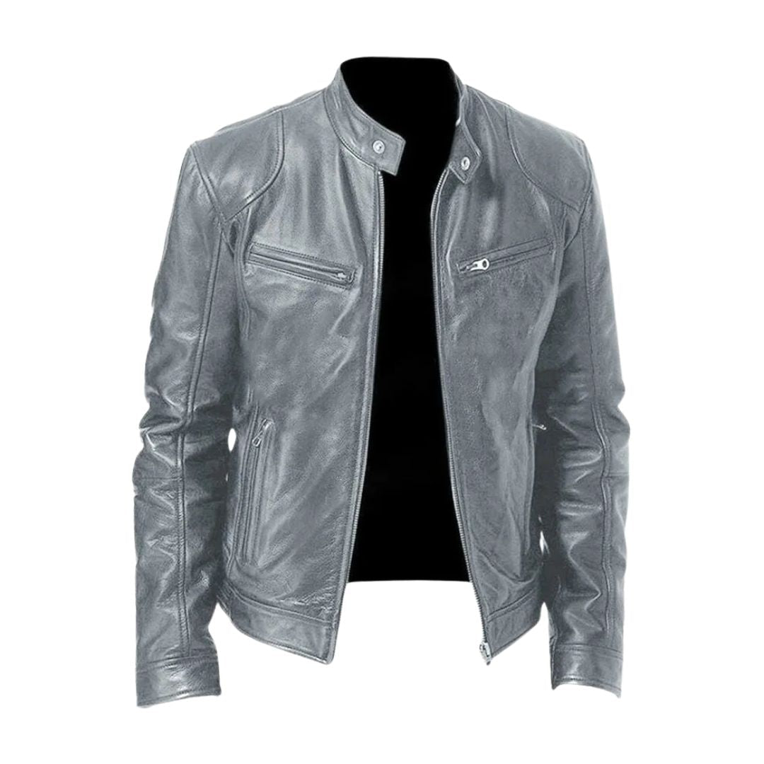 Montieri Leather Jacket – Stoer, Tijdloos & Verfijnd