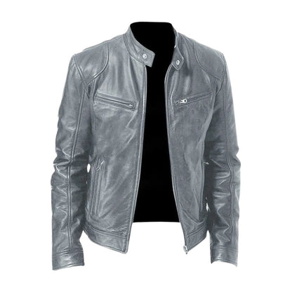 Montieri Leather Jacket – Stoer, Tijdloos & Verfijnd