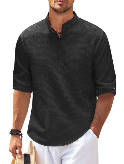 Portofino AirLinen Shirt – Licht, Verzorgd & Tijdloos