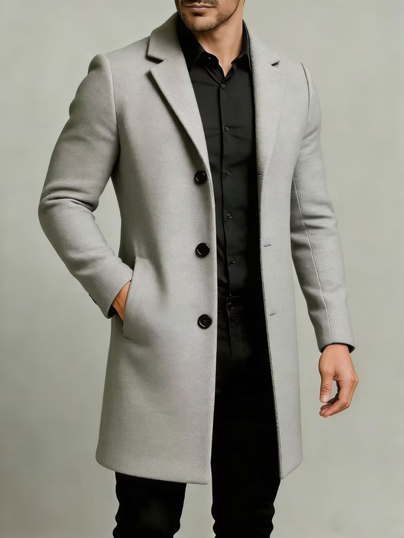 Remo Wollen Overjas