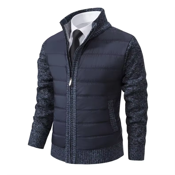 Benedetto Gebreid Gewatteerd Vest
