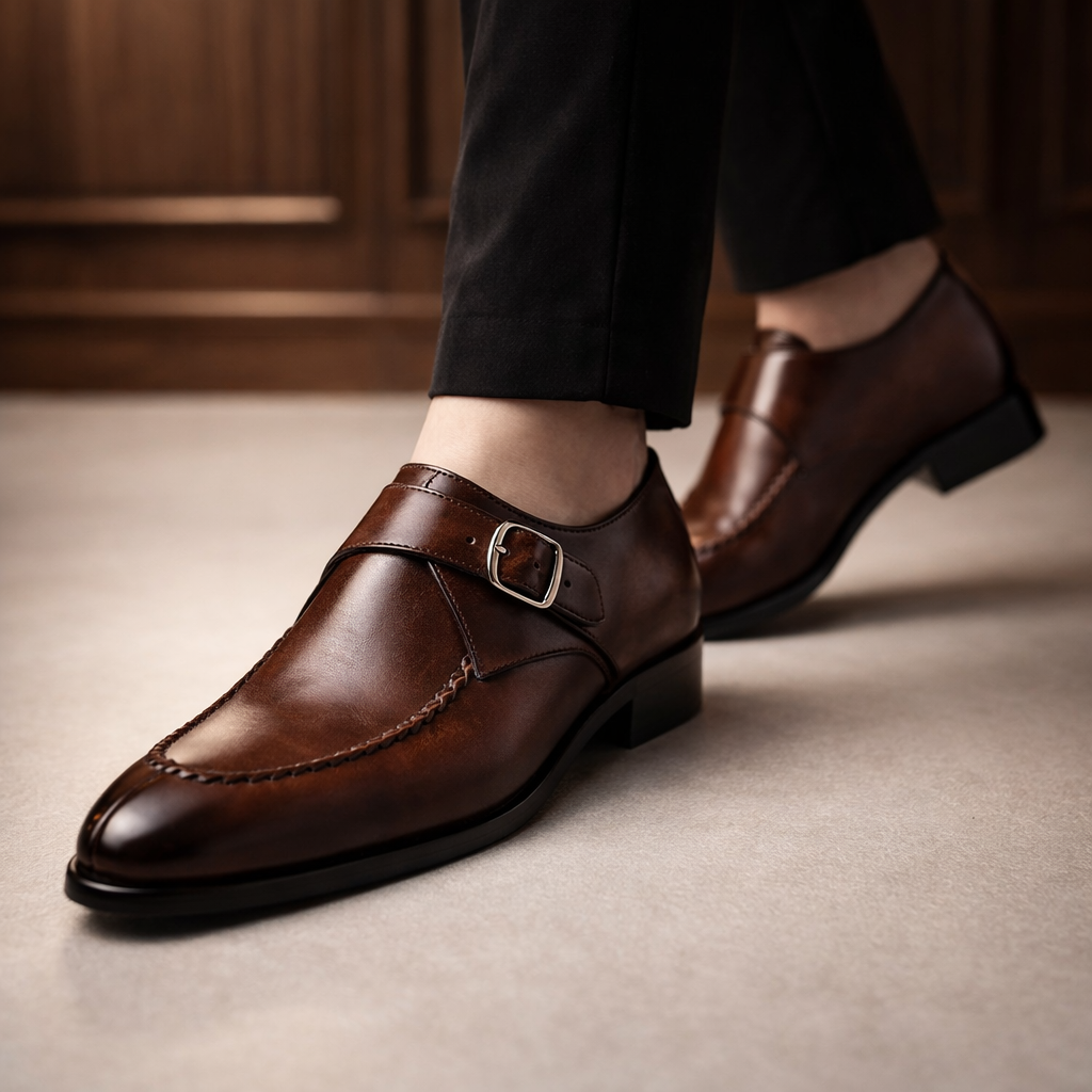 Velmoro Monk Shoes – Verfijnd, Klassiek & Krachtig
