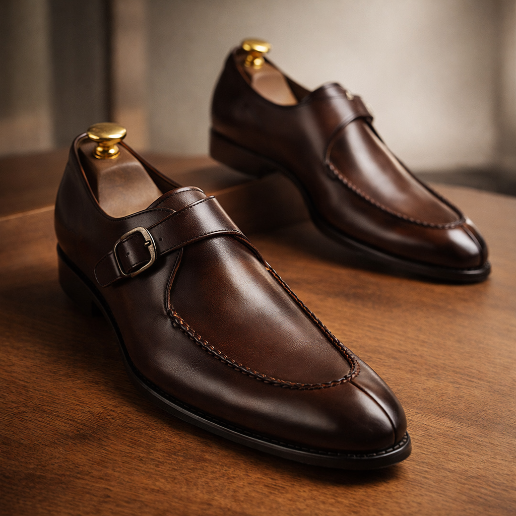 Velmoro Monk Shoes – Verfijnd, Klassiek & Krachtig