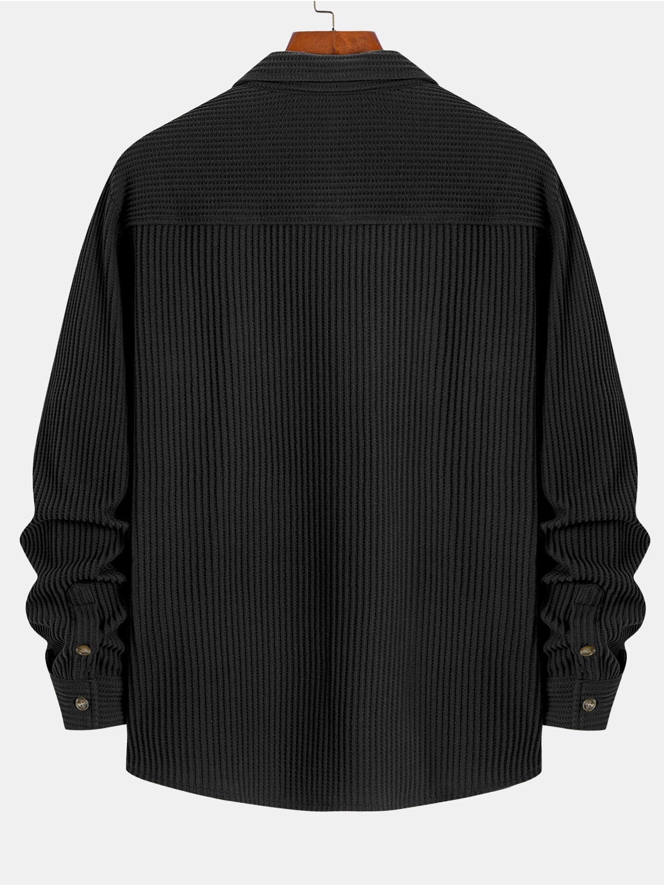 Enzo Waffle Overhemd – Casual & Verfijnd