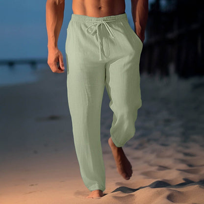Mykonos Linnen Broek – Lichtgewicht, Tijdloos & Verzorgd