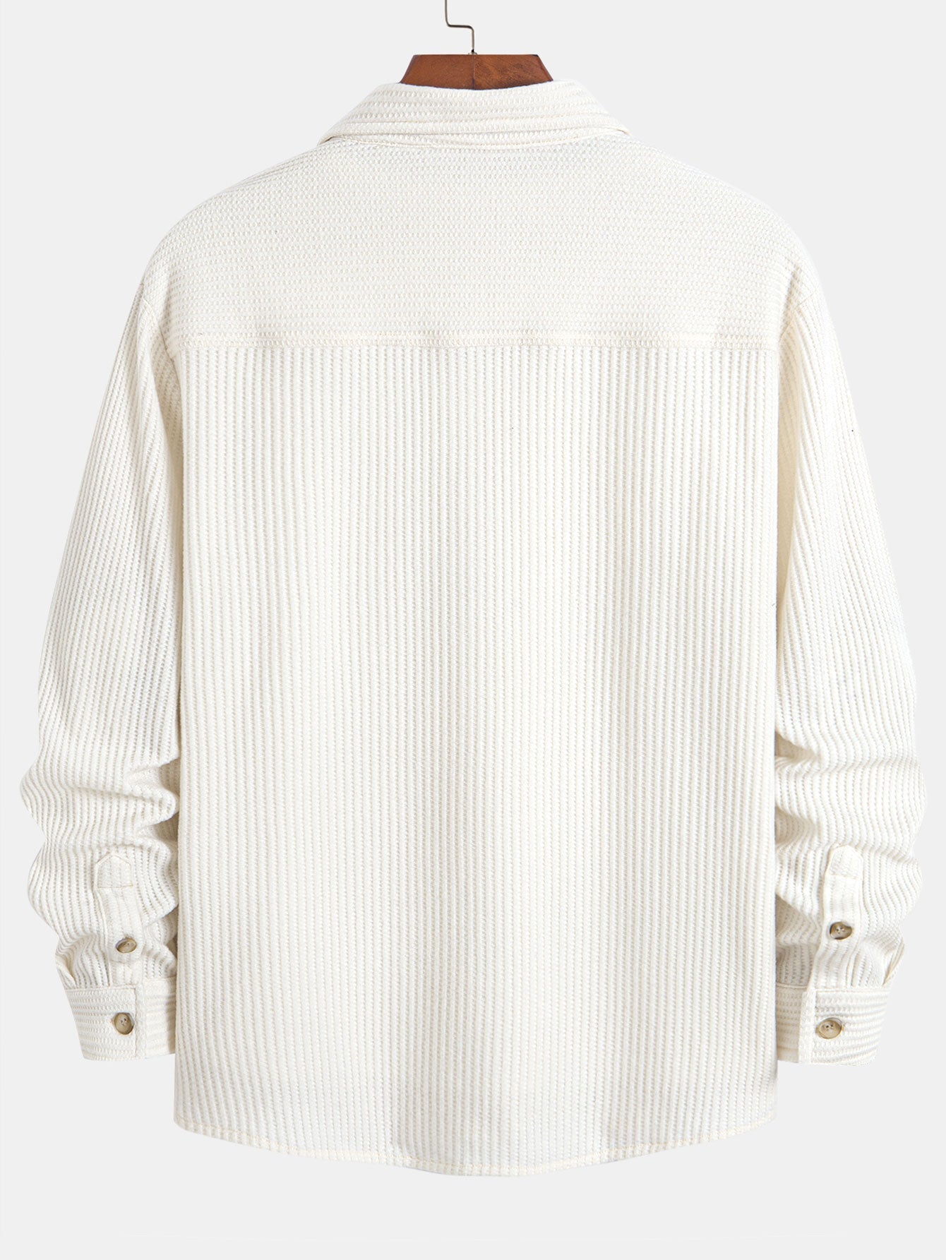 Enzo Waffle Overhemd – Casual & Verfijnd