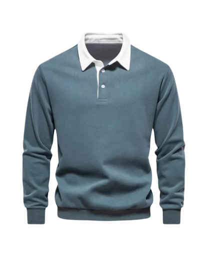 Maleko Contrast Polo – Verzorgd, Comfortabel & Veelzijdig (1+1 GRATIS)