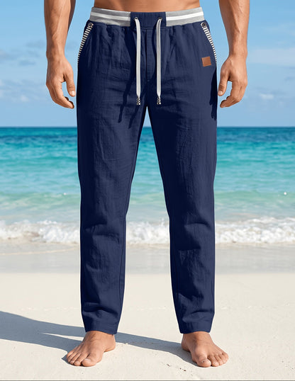 Alviero Linnen Broek – Luchtig, Comfortabel & Tijdloos