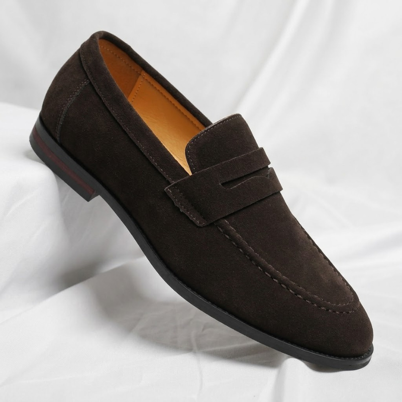 Sorevio Suede Loafers – Elegant, Tijdloos & Comfortabel