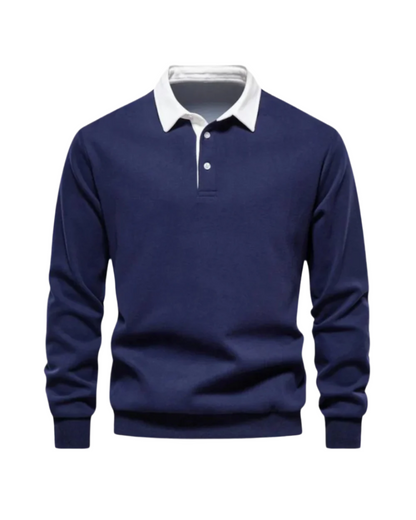 Maleko Contrast Polo – Verzorgd, Comfortabel & Veelzijdig (1+1 GRATIS)