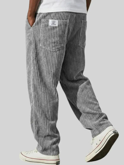 Levano Cord Broek – Comfortabel, Verfijnd & Veelzijdig