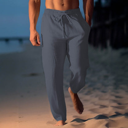 Mykonos Linnen Broek – Lichtgewicht, Tijdloos & Verzorgd
