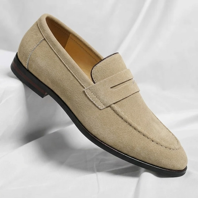 Sorevio Suede Loafers – Elegant, Tijdloos & Comfortabel