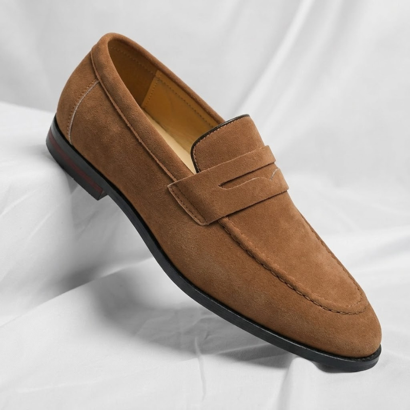 Sorevio Suede Loafers – Elegant, Tijdloos & Comfortabel