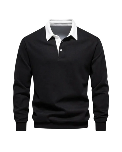 Maleko Contrast Polo – Verzorgd, Comfortabel & Veelzijdig (1+1 GRATIS)