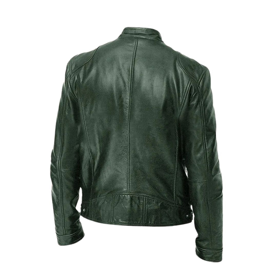 Montieri Leather Jacket – Stoer, Tijdloos & Verfijnd