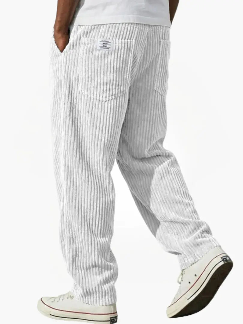 Levano Cord Broek – Comfortabel, Verfijnd & Veelzijdig