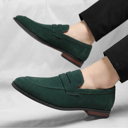 Sorevio Suede Loafers – Elegant, Tijdloos & Comfortabel