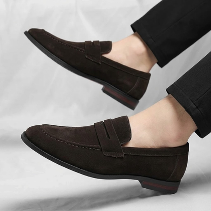 Sorevio Suede Loafers – Elegant, Tijdloos & Comfortabel