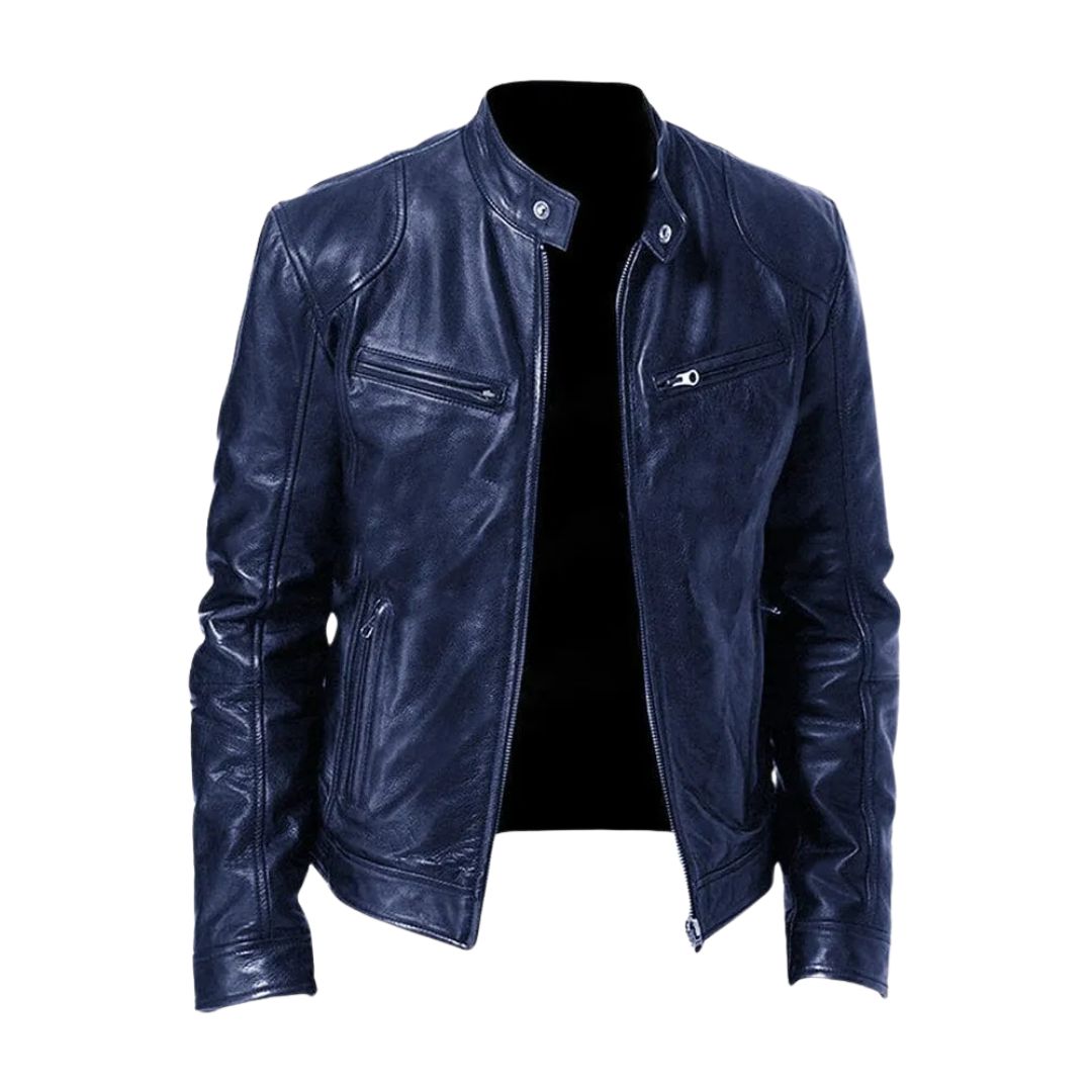 Montieri Leather Jacket – Stoer, Tijdloos & Verfijnd