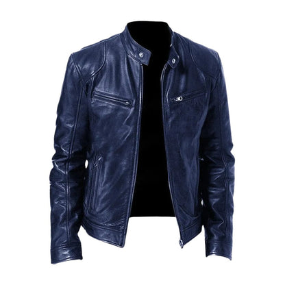 Montieri Leather Jacket – Stoer, Tijdloos & Verfijnd