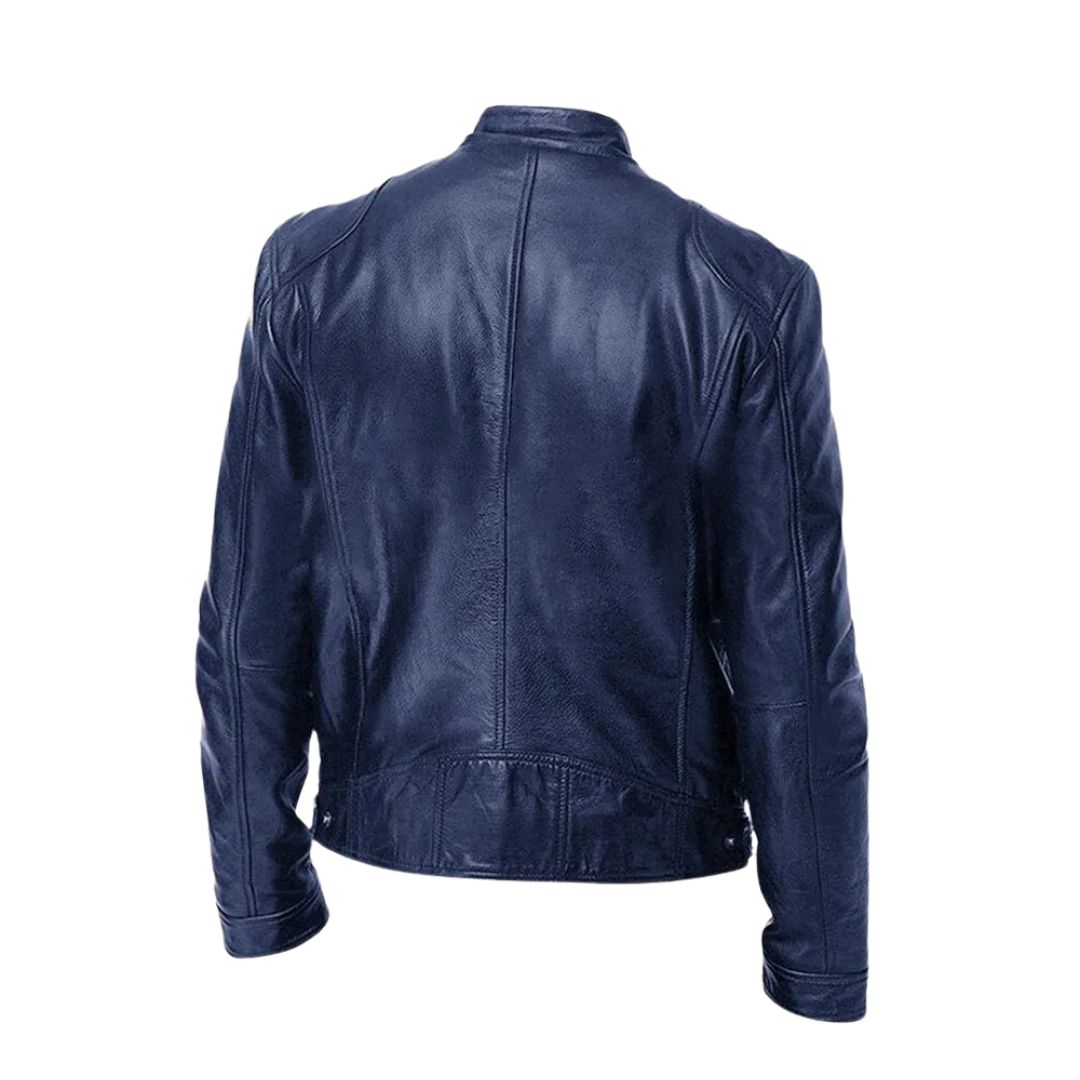 Montieri Leather Jacket – Stoer, Tijdloos & Verfijnd