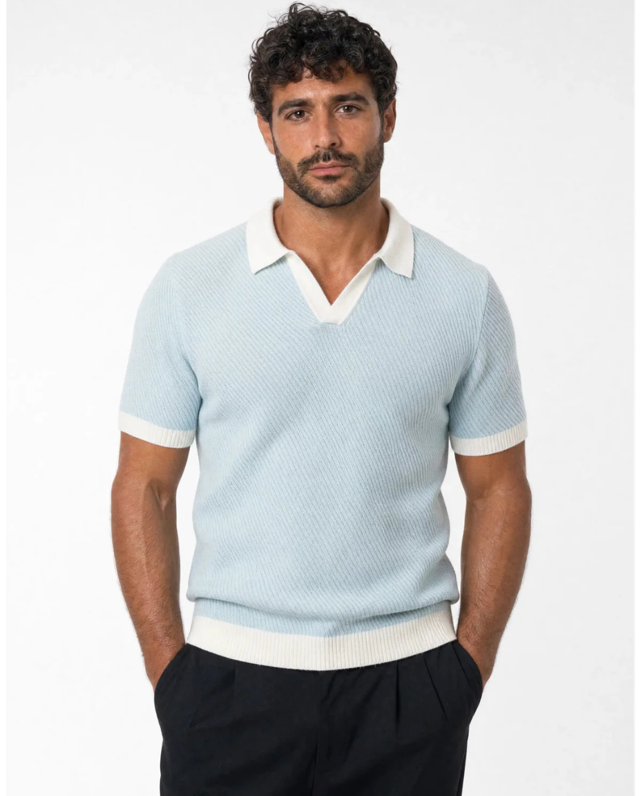 Boncini Gebreide Polo – Verfijnd, Comfortabel & Tijdloos (1+1 GRATIS)