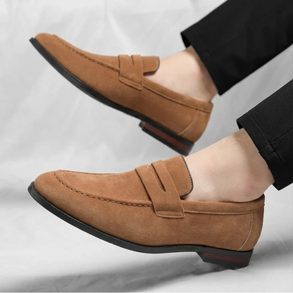 Sorevio Suede Loafers – Elegant, Tijdloos & Comfortabel