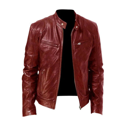 Montieri Leather Jacket – Stoer, Tijdloos & Verfijnd