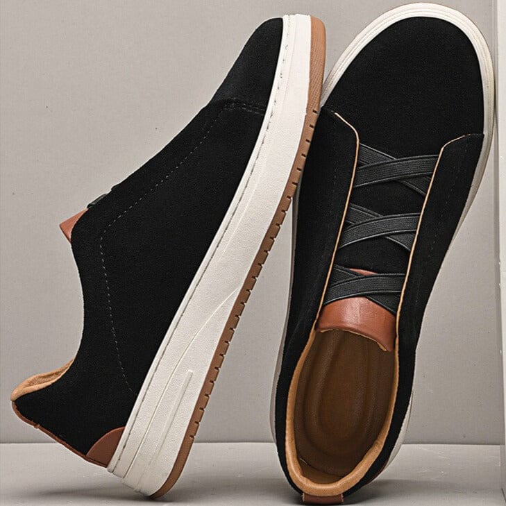 Aurelio Suede Runner – Minimalistisch, Luxe & Tijdloos